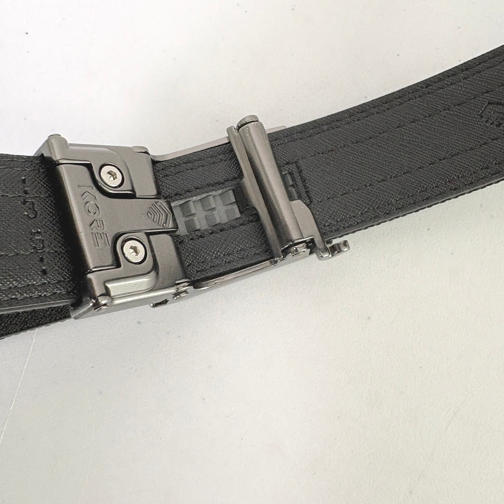 Kore Essentials Tactical Power Core Belt Black Ratchet Size 28 - 35 Adjustable - Picture 7 of 13